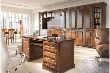 Biurko gabinetowe w stylu LORENZ model GAB
