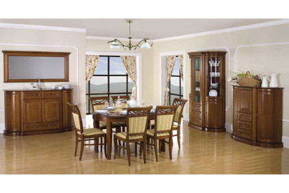 Witryna narożna w stylu MORITZ model NAR-M