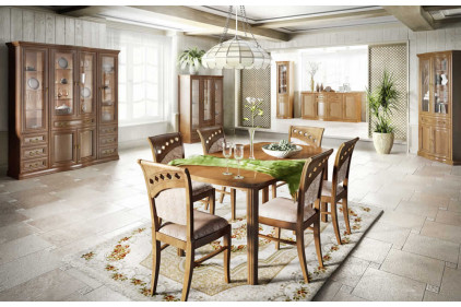 Witryna narożna w stylu RUPERT model NAR-M